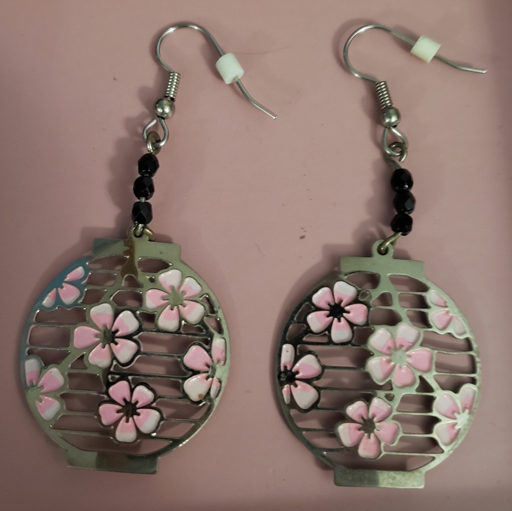VA Museum of Fine Arts Cherry Blossom Earrings